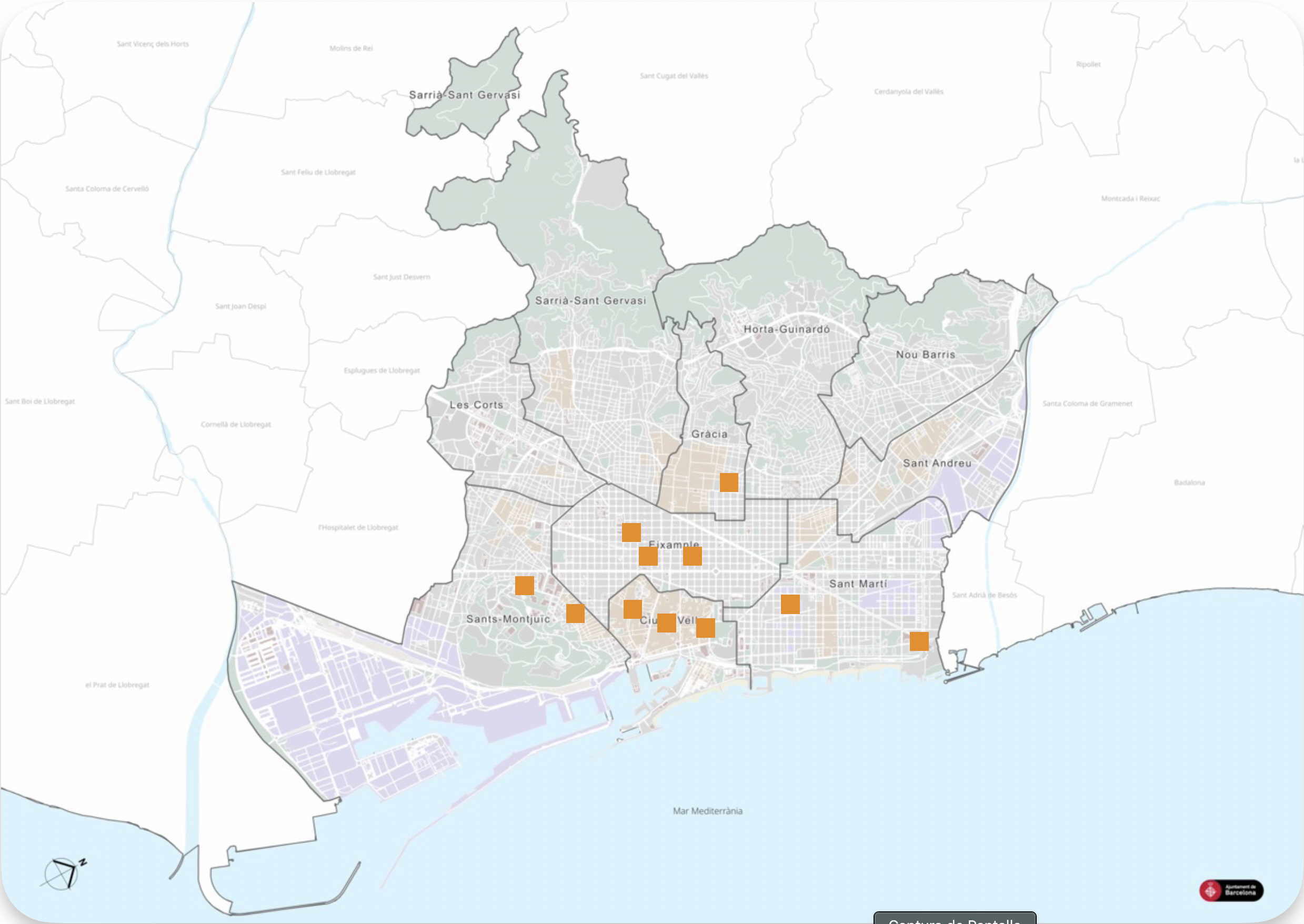 Districtes de Barcelona